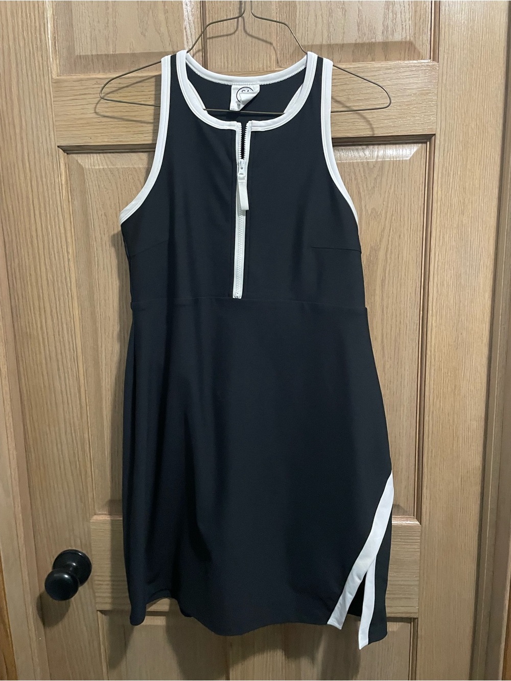 Women's Black Athletic Tank Dress